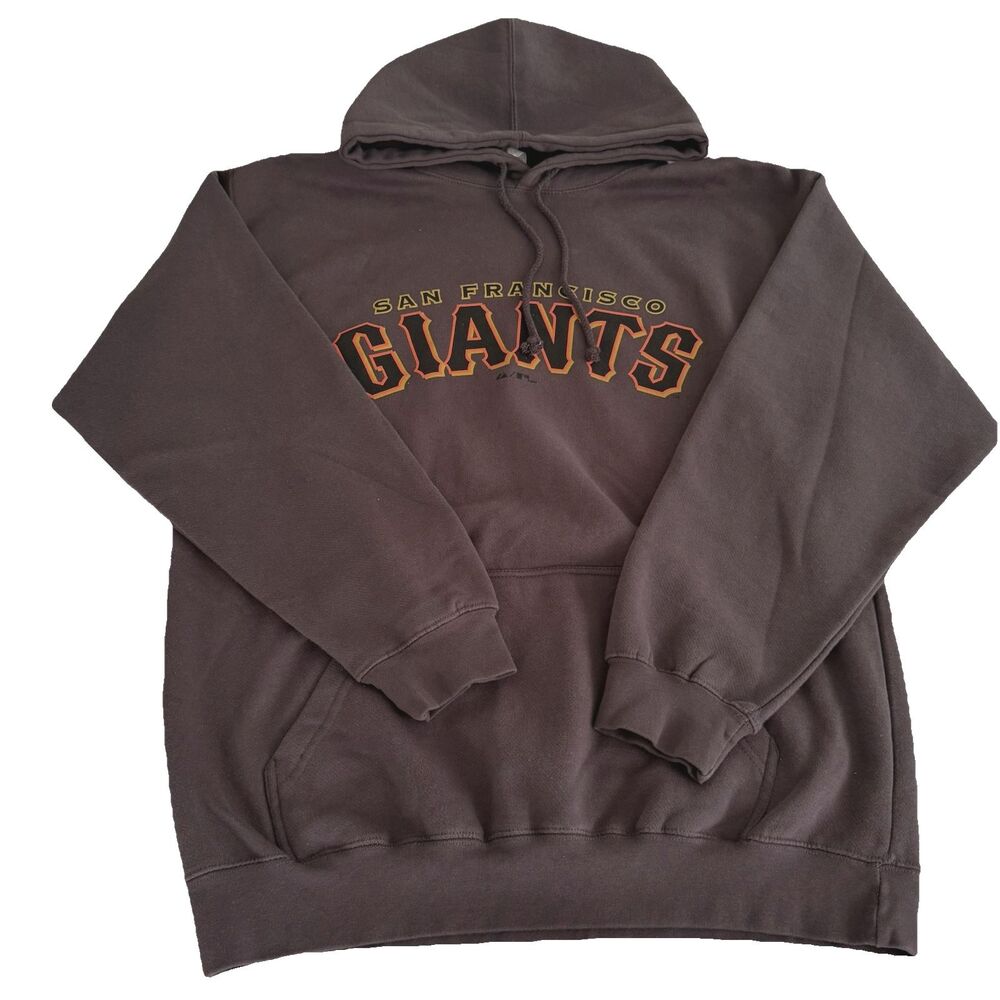 Majestic San Francisco Giants Men's L Baseball Hoodie MLB Authentic Vintage Y2K